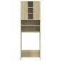 vidaXL Waschmaschinenschrank Sonoma-Eiche 64x25,5x190 cm vidaXL Waschmaschinenschrank Sonoma-Eiche 64x25,5x190 cm