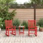 vidaXL Schaukelstuhl für Kinder 2 Stk. Rot Massivholz Pappel vidaXL Schaukelstuhl für Kinder 2 Stk. Rot Massivholz Pappel