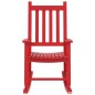 vidaXL Schaukelstuhl für Kinder 2 Stk. Rot Massivholz Pappel vidaXL Schaukelstuhl für Kinder 2 Stk. Rot Massivholz Pappel
