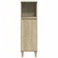 vidaXL Badschrank Sonoma-Eiche 30x30x100 cm Holzwerkstoff vidaXL Badschrank Sonoma-Eiche 30x30x100 cm Holzwerkstoff