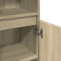 vidaXL Badschrank Sonoma-Eiche 30x30x100 cm Holzwerkstoff vidaXL Badschrank Sonoma-Eiche 30x30x100 cm Holzwerkstoff