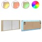 vidaXL LED-Spiegelschrank Sonoma-Eiche 100x12x45 cm Holzwerkstoff vidaXL LED-Spiegelschrank Sonoma-Eiche 100x12x45 cm Holzwerkstoff