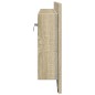 vidaXL LED-Spiegelschrank Sonoma-Eiche 100x12x45 cm Holzwerkstoff vidaXL LED-Spiegelschrank Sonoma-Eiche 100x12x45 cm Holzwerkstoff