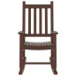 vidaXL Schaukelstuhl für Kinder 2 Stk. Braun Massivholz Pappel vidaXL Schaukelstuhl für Kinder 2 Stk. Braun Massivholz Pappel