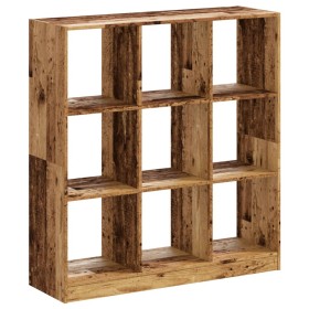vidaXL Bücherregal Altholz-Optik 102x32x108 cm Holzwerkstoff