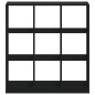 vidaXL Bücherregal Schwarz 102x32x108 cm Holzwerkstoff vidaXL Bücherregal Schwarz 102x32x108 cm Holzwerkstoff