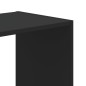 vidaXL Bücherregal Schwarz 102x32x108 cm Holzwerkstoff vidaXL Bücherregal Schwarz 102x32x108 cm Holzwerkstoff