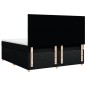 vidaXL Boxspringbett mit Matratze Schwarz 180x200 cm Stoff vidaXL Boxspringbett mit Matratze Schwarz 180x200 cm Stoff