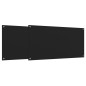 vidaXL Küchenrückwände 2 Stk. Schwarz 80x40 cm Hartglas vidaXL Küchenrückwände 2 Stk. Schwarz 80x40 cm Hartglas