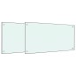 vidaXL Küchenrückwände 2 Stk. Weiß 80x50 cm Hartglas vidaXL Küchenrückwände 2 Stk. Weiß 80x50 cm Hartglas