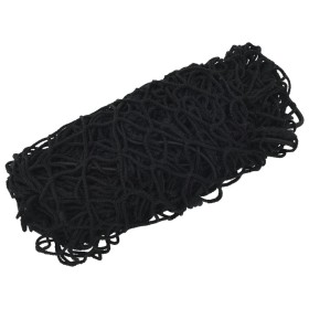 vidaXL Anhängernetz mit Gummiseil Schwarz 3x1,65 m PP