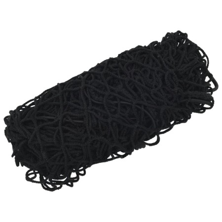 vidaXL Anhängernetz mit Gummiseil Schwarz 3x1,65 m PP