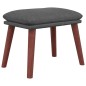 Fußhocker Dunkelgrau 45x29,5x35 cm Stoff Fußhocker Dunkelgrau 45x29,5x35 cm Stoff
