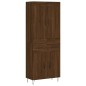 Highboard Braun Eichen-Optik 69,5x34x180 cm Holzwerkstoff Highboard Braun Eichen-Optik 69,5x34x180 cm Holzwerkstoff