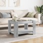 vidaXL LED-Couchtisch Grau Sonoma 73x53x45 cm Holzwerkstoff vidaXL LED-Couchtisch Grau Sonoma 73x53x45 cm Holzwerkstoff