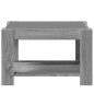 vidaXL LED-Couchtisch Grau Sonoma 73x53x45 cm Holzwerkstoff vidaXL LED-Couchtisch Grau Sonoma 73x53x45 cm Holzwerkstoff