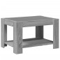 vidaXL LED-Couchtisch Grau Sonoma 73x53x45 cm Holzwerkstoff vidaXL LED-Couchtisch Grau Sonoma 73x53x45 cm Holzwerkstoff