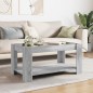 vidaXL LED-Couchtisch Grau Sonoma 93x53x45 cm Holzwerkstoff vidaXL LED-Couchtisch Grau Sonoma 93x53x45 cm Holzwerkstoff