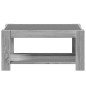 vidaXL LED-Couchtisch Grau Sonoma 93x53x45 cm Holzwerkstoff vidaXL LED-Couchtisch Grau Sonoma 93x53x45 cm Holzwerkstoff