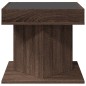 vidaXL LED-Couchtisch Braun Eichen-Optik 50x50x45 cm Holzwerkstoff vidaXL LED-Couchtisch Braun Eichen-Optik 50x50x45 cm Holzwerkstoff