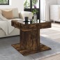vidaXL LED-Couchtisch Räuchereiche 50x50x45 cm Holzwerkstoff vidaXL LED-Couchtisch Räuchereiche 50x50x45 cm Holzwerkstoff