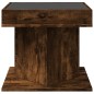 vidaXL LED-Couchtisch Räuchereiche 50x50x45 cm Holzwerkstoff vidaXL LED-Couchtisch Räuchereiche 50x50x45 cm Holzwerkstoff