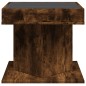 vidaXL LED-Couchtisch Räuchereiche 50x50x45 cm Holzwerkstoff vidaXL LED-Couchtisch Räuchereiche 50x50x45 cm Holzwerkstoff