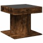 vidaXL LED-Couchtisch Räuchereiche 50x50x45 cm Holzwerkstoff vidaXL LED-Couchtisch Räuchereiche 50x50x45 cm Holzwerkstoff