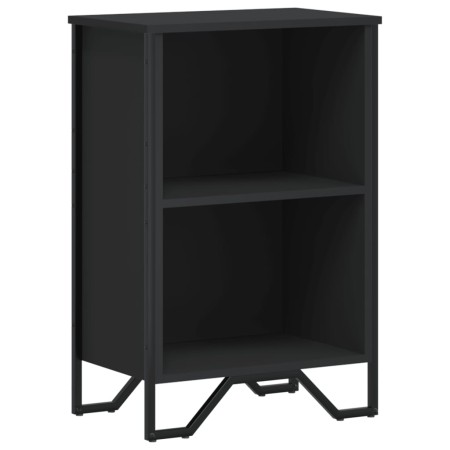 vidaXL Bücherregal Schwarz 50x31x74,5 cm Holzwerkstoff