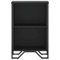 vidaXL Bücherregal Schwarz 50x31x74,5 cm Holzwerkstoff