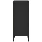 vidaXL Bücherregal Schwarz 50x31x74,5 cm Holzwerkstoff