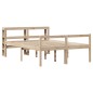vidaXL Seniorenbett mit Kopfteil 140x190 cm Massivholz Kiefer vidaXL Seniorenbett mit Kopfteil 140x190 cm Massivholz Kiefer