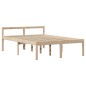vidaXL Seniorenbett mit Kopfteil 140x190 cm Massivholz Kiefer vidaXL Seniorenbett mit Kopfteil 140x190 cm Massivholz Kiefer