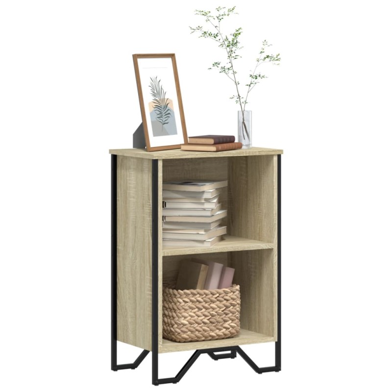 vidaXL Bücherregal Sonoma-Eiche 50x31x74,5 cm Holzwerkstoff vidaXL Bücherregal Sonoma-Eiche 50x31x74,5 cm Holzwerkstoff