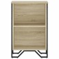 vidaXL Bücherregal Sonoma-Eiche 50x31x74,5 cm Holzwerkstoff vidaXL Bücherregal Sonoma-Eiche 50x31x74,5 cm Holzwerkstoff