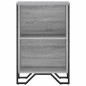 vidaXL Bücherregal Grau Sonoma 50x31x74,5 cm Holzwerkstoff vidaXL Bücherregal Grau Sonoma 50x31x74,5 cm Holzwerkstoff
