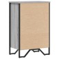 vidaXL Bücherregal Grau Sonoma 50x31x74,5 cm Holzwerkstoff vidaXL Bücherregal Grau Sonoma 50x31x74,5 cm Holzwerkstoff