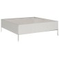 vidaXL Hochbeet 100x100x33,5 cm Edelstahl vidaXL Hochbeet 100x100x33,5 cm Edelstahl