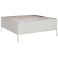 vidaXL Hochbeet 100x100x25 cm Edelstahl vidaXL Hochbeet 100x100x25 cm Edelstahl