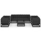 vidaXL 8-tlg. Garten-Lounge-Set mit Kissen Kiefer Massivholz vidaXL 8-tlg. Garten-Lounge-Set mit Kissen Kiefer Massivholz