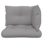 vidaXL Palettenkissen 3-tlg. Grau Stoff vidaXL Palettenkissen 3-tlg. Grau Stoff