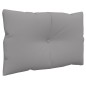 vidaXL Palettenkissen 3-tlg. Grau Stoff vidaXL Palettenkissen 3-tlg. Grau Stoff