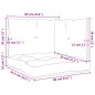 vidaXL Palettenkissen 3-tlg. Grau Stoff vidaXL Palettenkissen 3-tlg. Grau Stoff