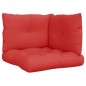 vidaXL Palettenkissen 3-tlg. Rot Stoff vidaXL Palettenkissen 3-tlg. Rot Stoff