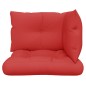 vidaXL Palettenkissen 3-tlg. Rot Stoff vidaXL Palettenkissen 3-tlg. Rot Stoff