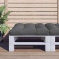 vidaXL Palettenkissen Anthrazit 70x70x12 cm Stoff vidaXL Palettenkissen Anthrazit 70x70x12 cm Stoff