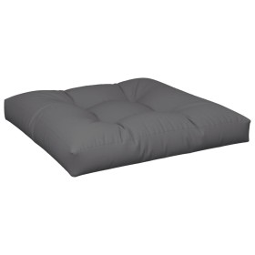 vidaXL Palettenkissen Anthrazit 70x70x12 cm Stoff