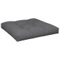 vidaXL Palettenkissen Anthrazit 70x70x12 cm Stoff vidaXL Palettenkissen Anthrazit 70x70x12 cm Stoff