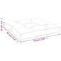 vidaXL Palettenkissen Anthrazit 70x70x12 cm Stoff vidaXL Palettenkissen Anthrazit 70x70x12 cm Stoff
