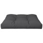 vidaXL Palettenkissen Schwarz 70x70x12 cm Stoff vidaXL Palettenkissen Schwarz 70x70x12 cm Stoff